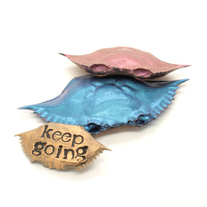 motivational crab - made to order