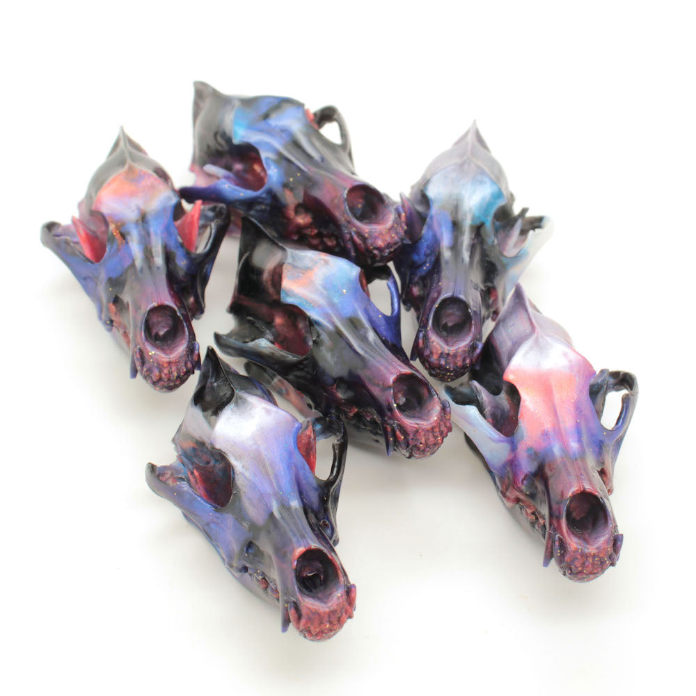 GALACTIC BOMB POP mini coyote skull