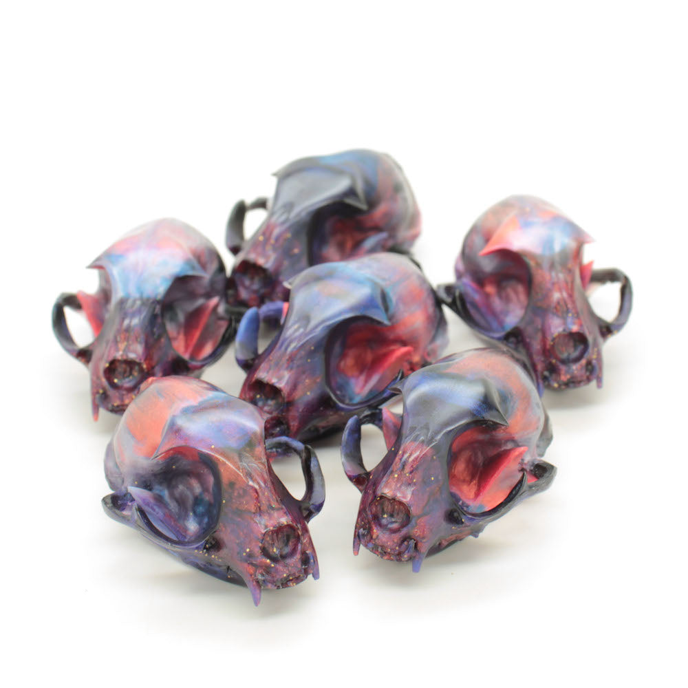 GALACTIC BOMB POP mini cat skull