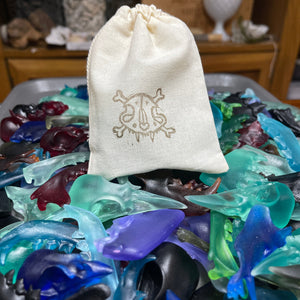seaglass bling bag