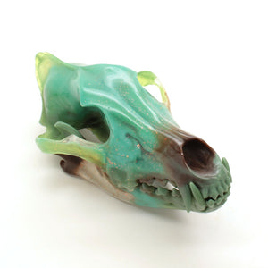 SWAMP wolf skull I