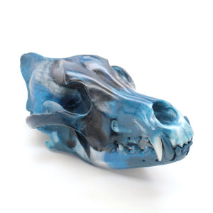 GLACIER wolf skull I