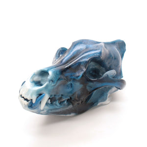 GLACIER wolf skull II