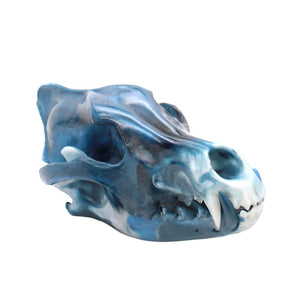 GLACIER wolf skull II