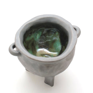 ceramic mini cauldron iv