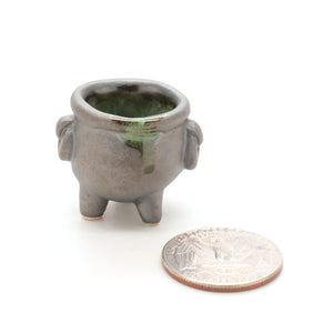 ceramic mini cauldron ix