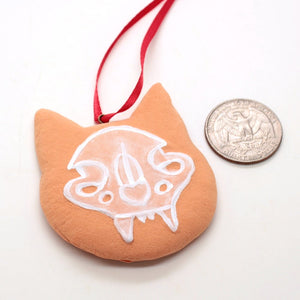 gingerdead cat ornament - preorder