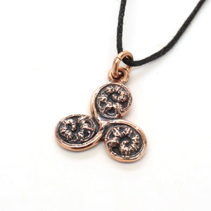 bronze fern triskele