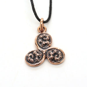 bronze fern triskele