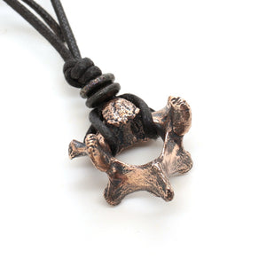 bronze fawn vertebrae