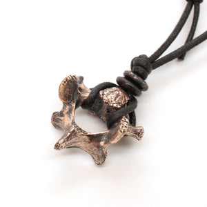 bronze fawn vertebrae