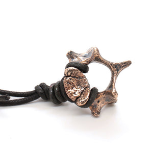 bronze fawn vertebrae