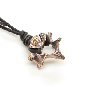 bronze fawn vertebrae