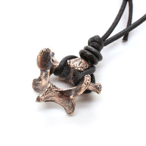 bronze fawn vertebrae