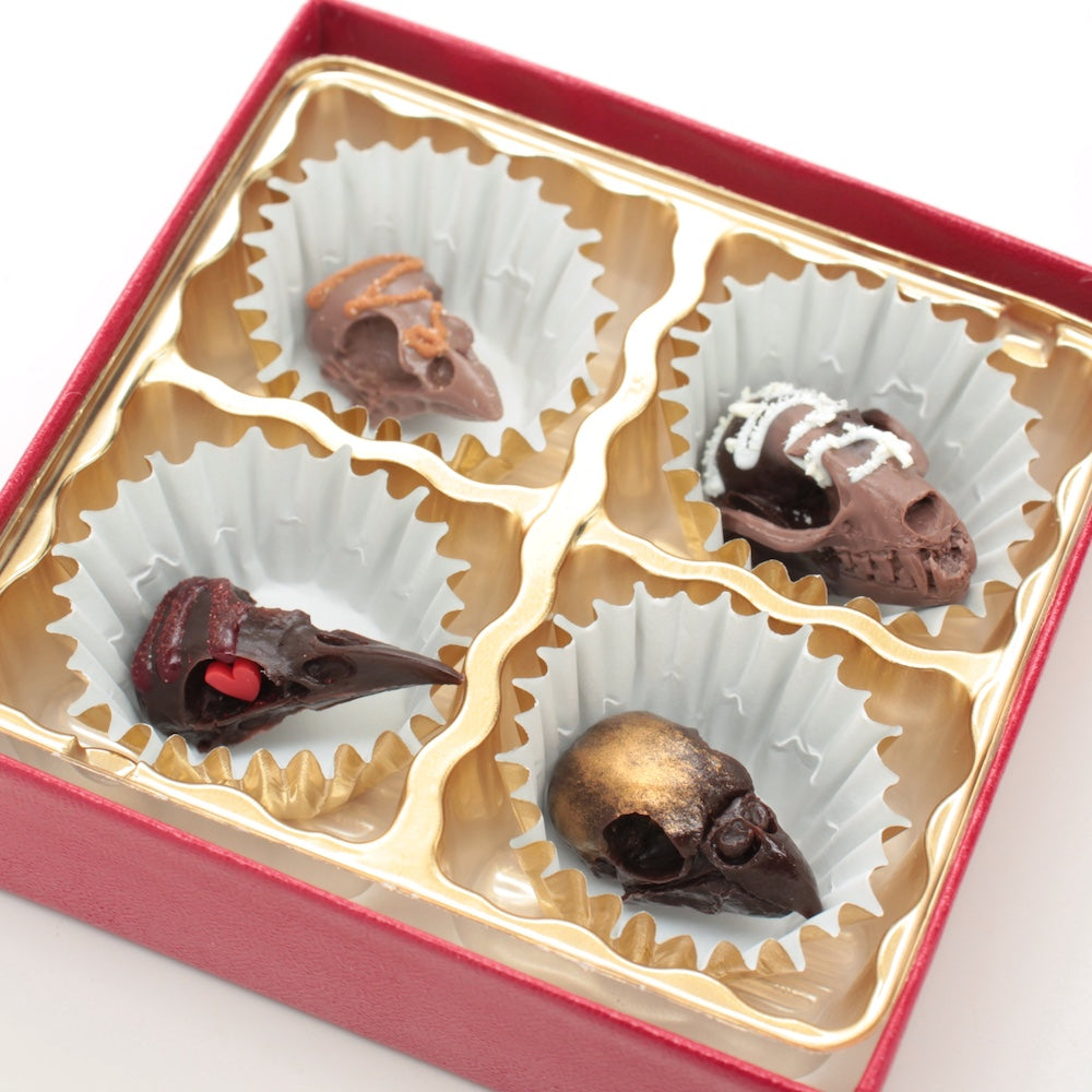valentine's faux chocolate box