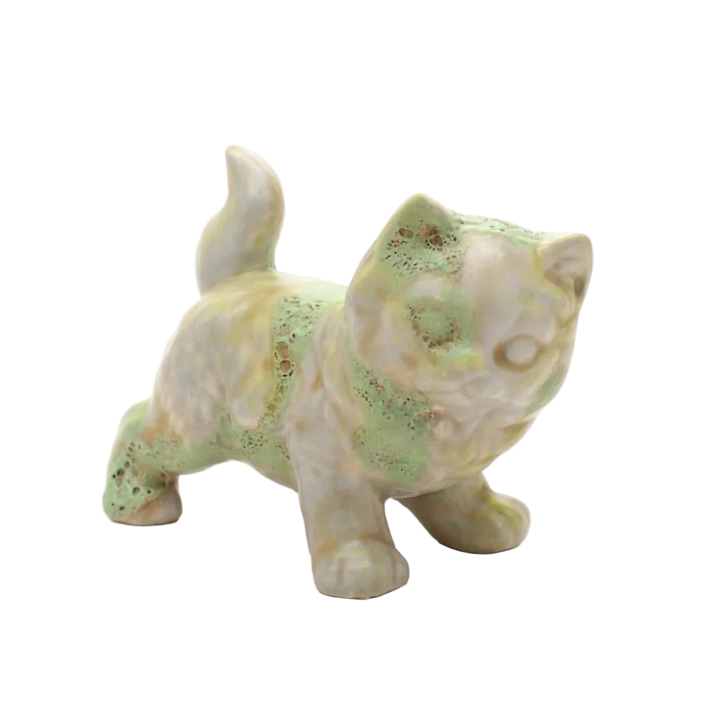 ceramic kitten - grime i